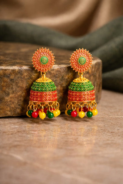 GiftOra Elegant Floral Earring Gift Box – 4 Pairs (Classic Edition)