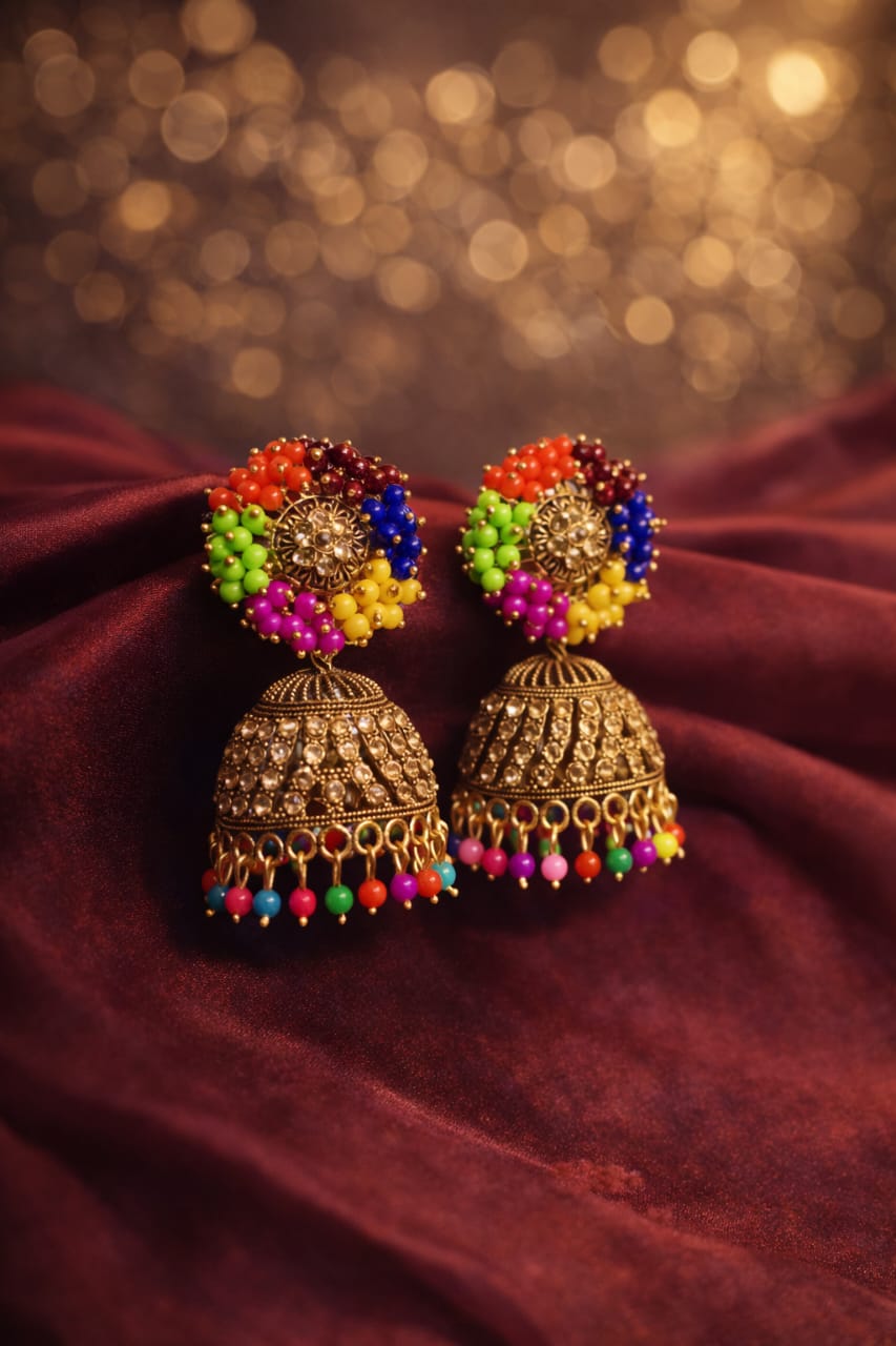 GiftOra Signature Floral Luxury Earring Gift Box – 4 Pairs (Premium Edition)