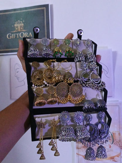 Viral 12 Pair Jhumka + Gifting Packing