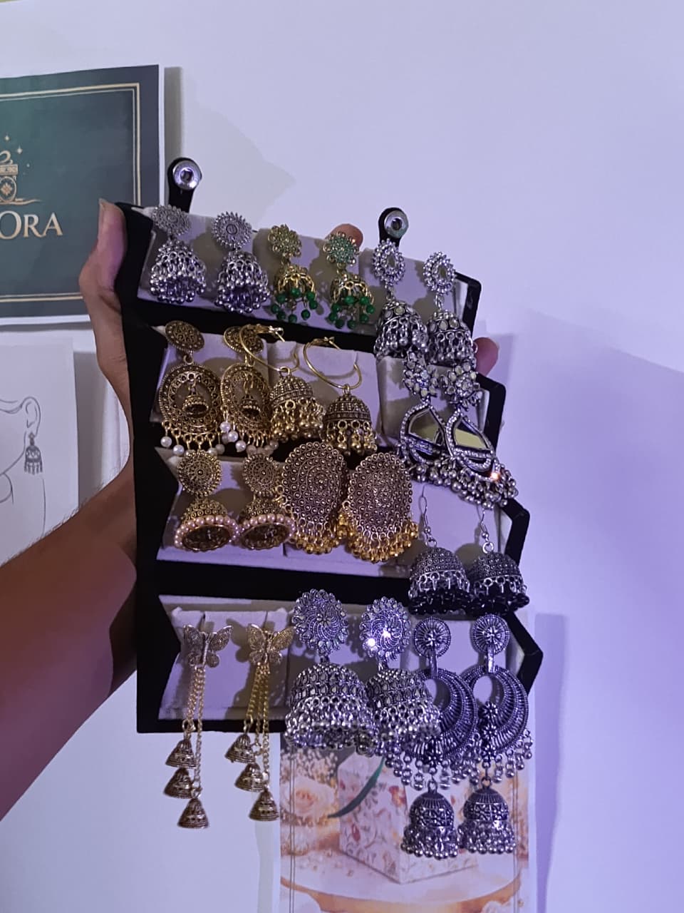 Viral 12 Pair Jhumka + Gifting Packing